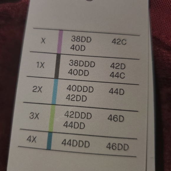 Auden Plus Size Berry Blush Lace Bralette | Sizes Varies | NWT - Picture 5 of 5